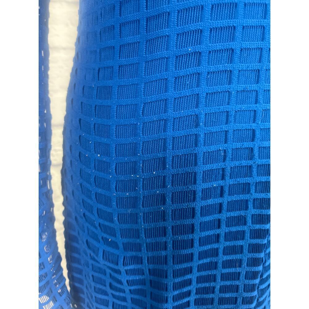 K. Jordan Blue Fitted Cocktail Dress - Size Small - Picture 8 of 11